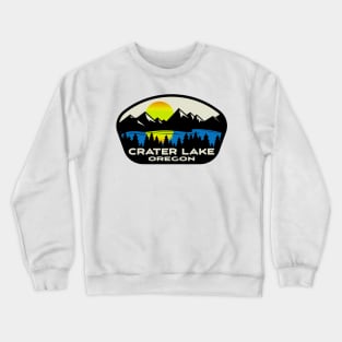 Crater Lake Oregon National Park Crewneck Sweatshirt